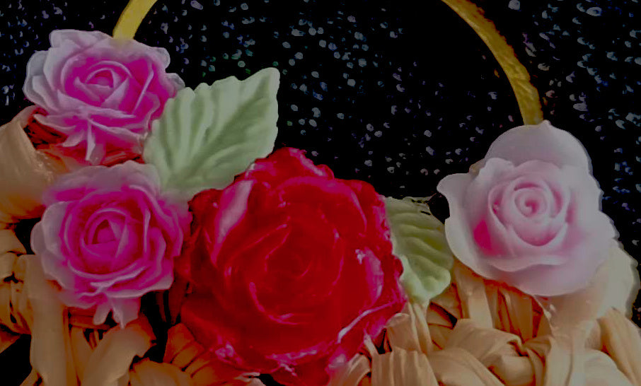 Gehaakte Mandje Oorbellen – Flower Basket