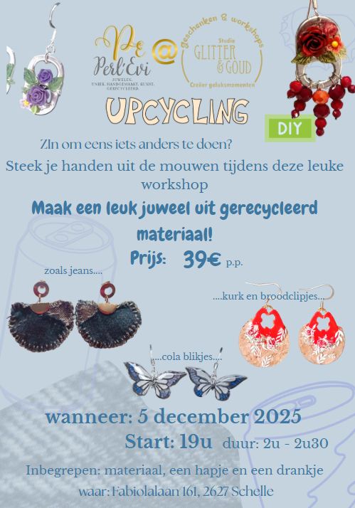 workshop glitter en goud