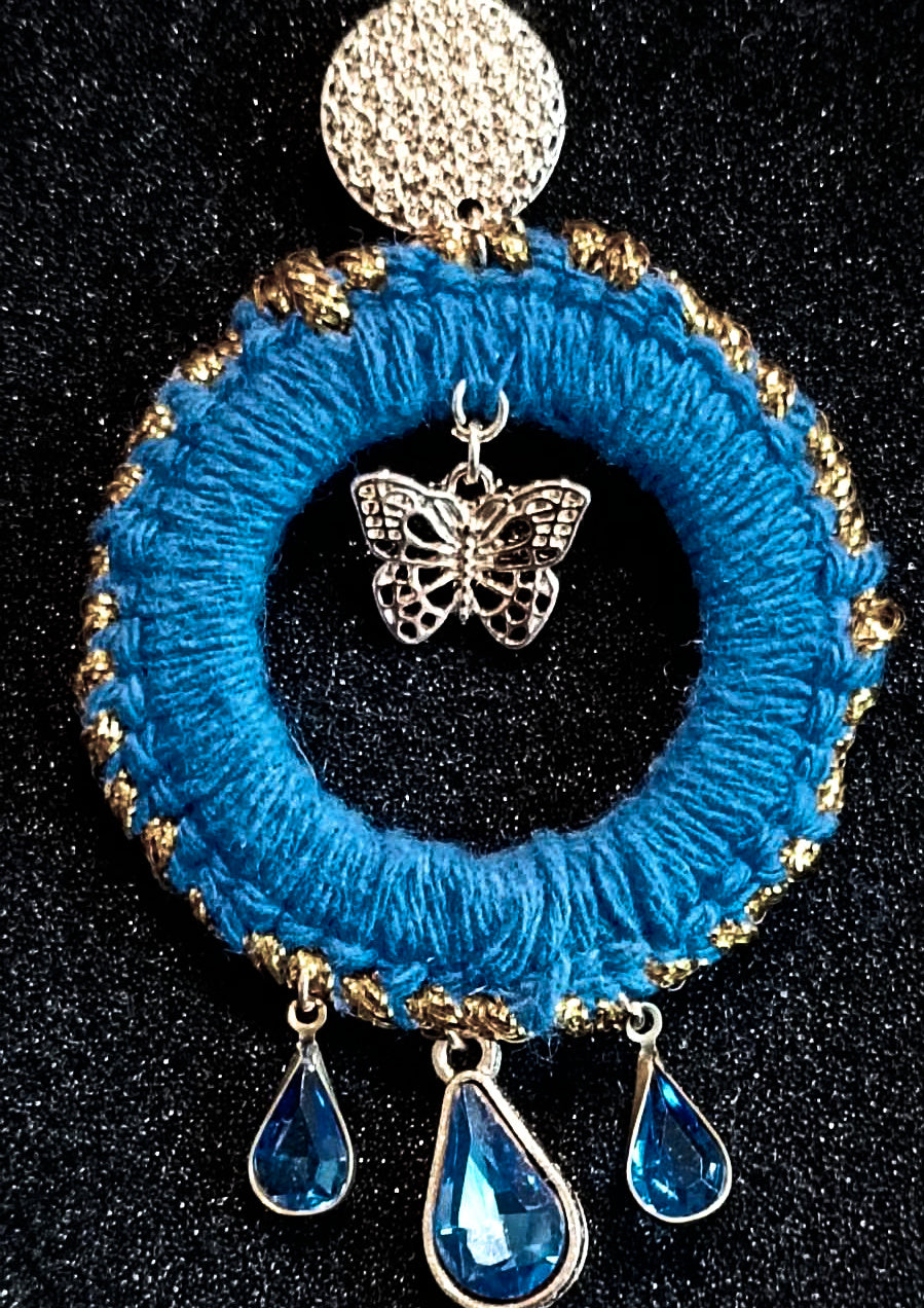 Hemelse Elegantie — Oorbellen met Lycrawol & Zirkonia