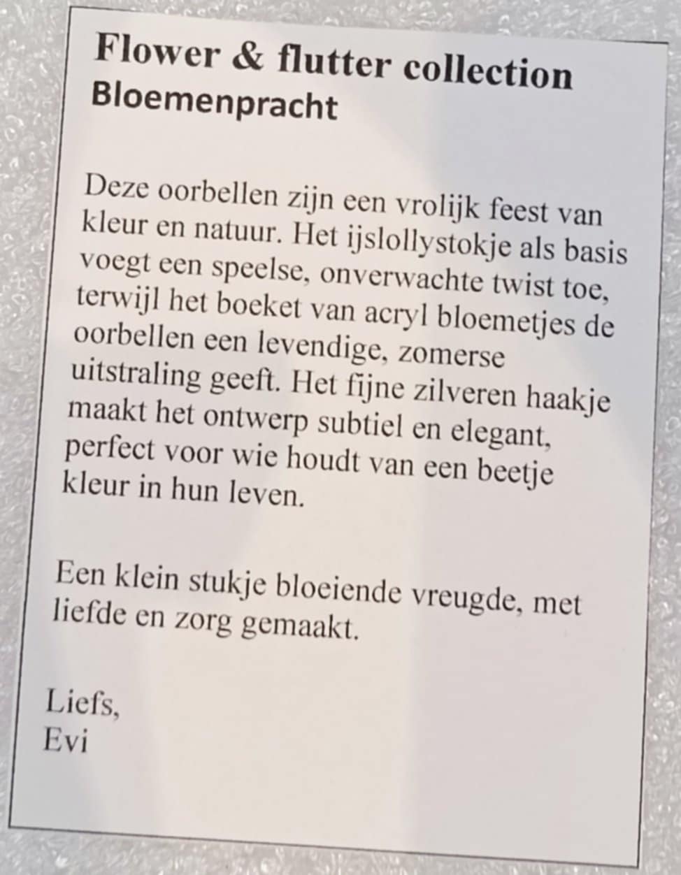 Bloemenpracht