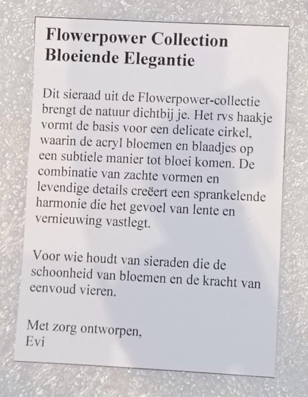 Bloeiende elegantie