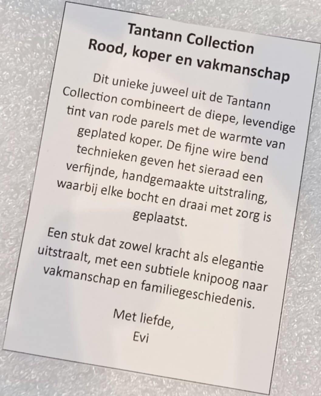 rood koper vakmanschap