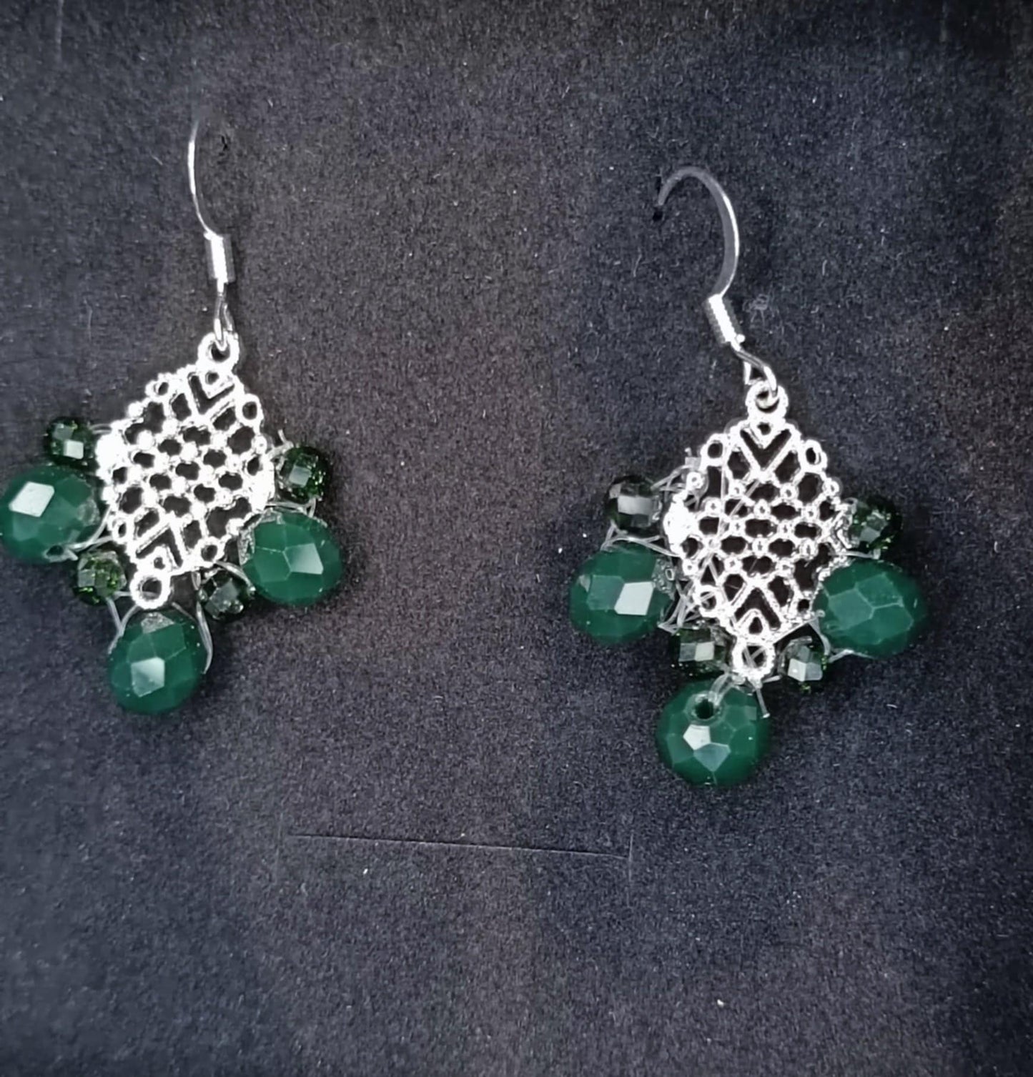 Donkergroene verfijning