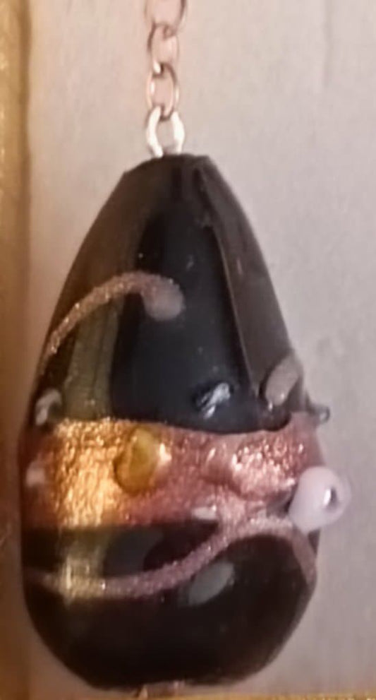 black glass drops