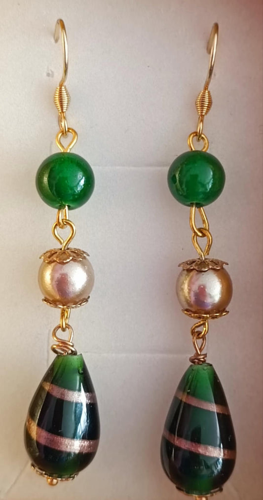green glas drops